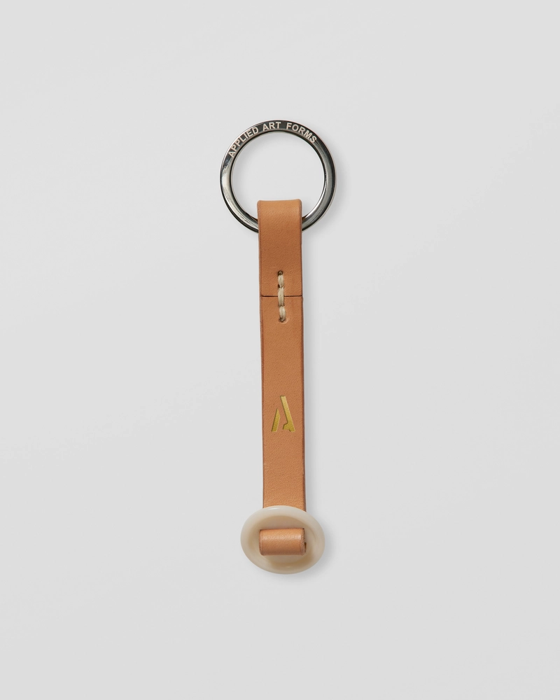 Image of FU3-3 Key Ring 'Button' Camello