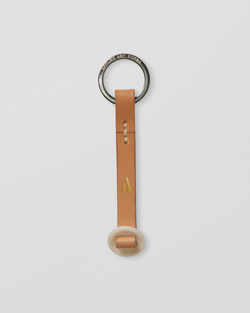 Image of FU3-3 Key Ring 'Button' Camello