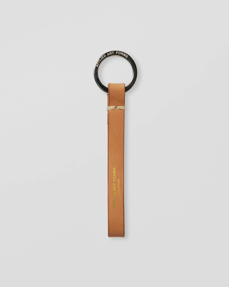 Image of FU3-5 Leather Key Strap Camello