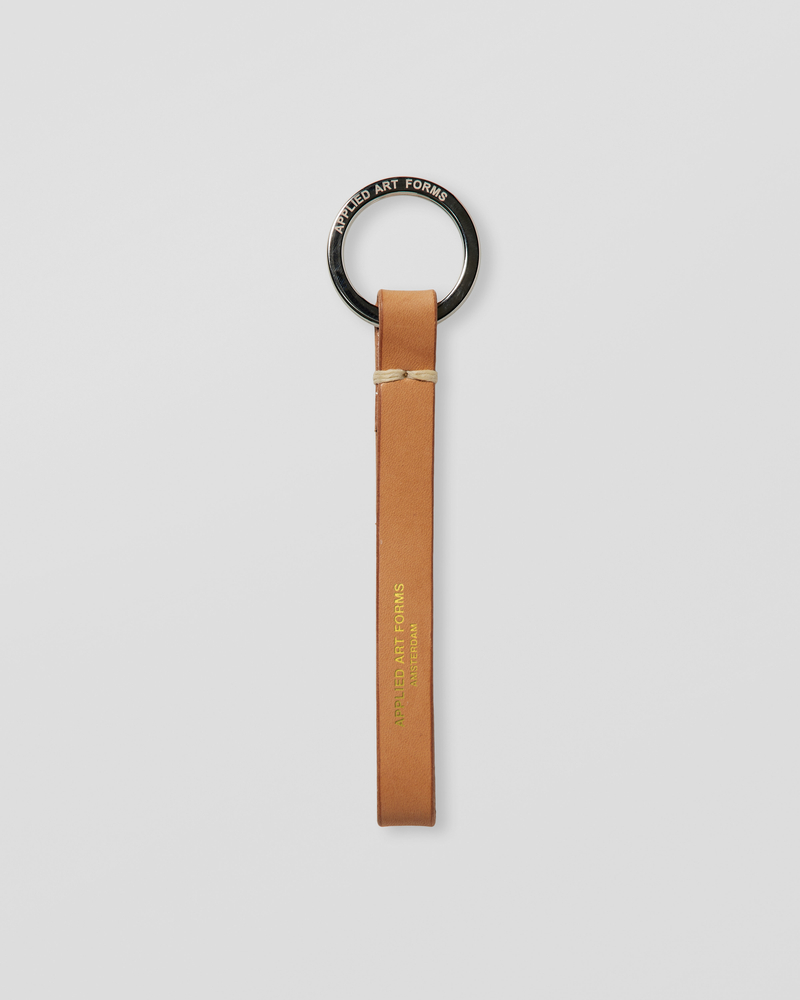 Image of FU3-5 Leather Key Strap Camello
