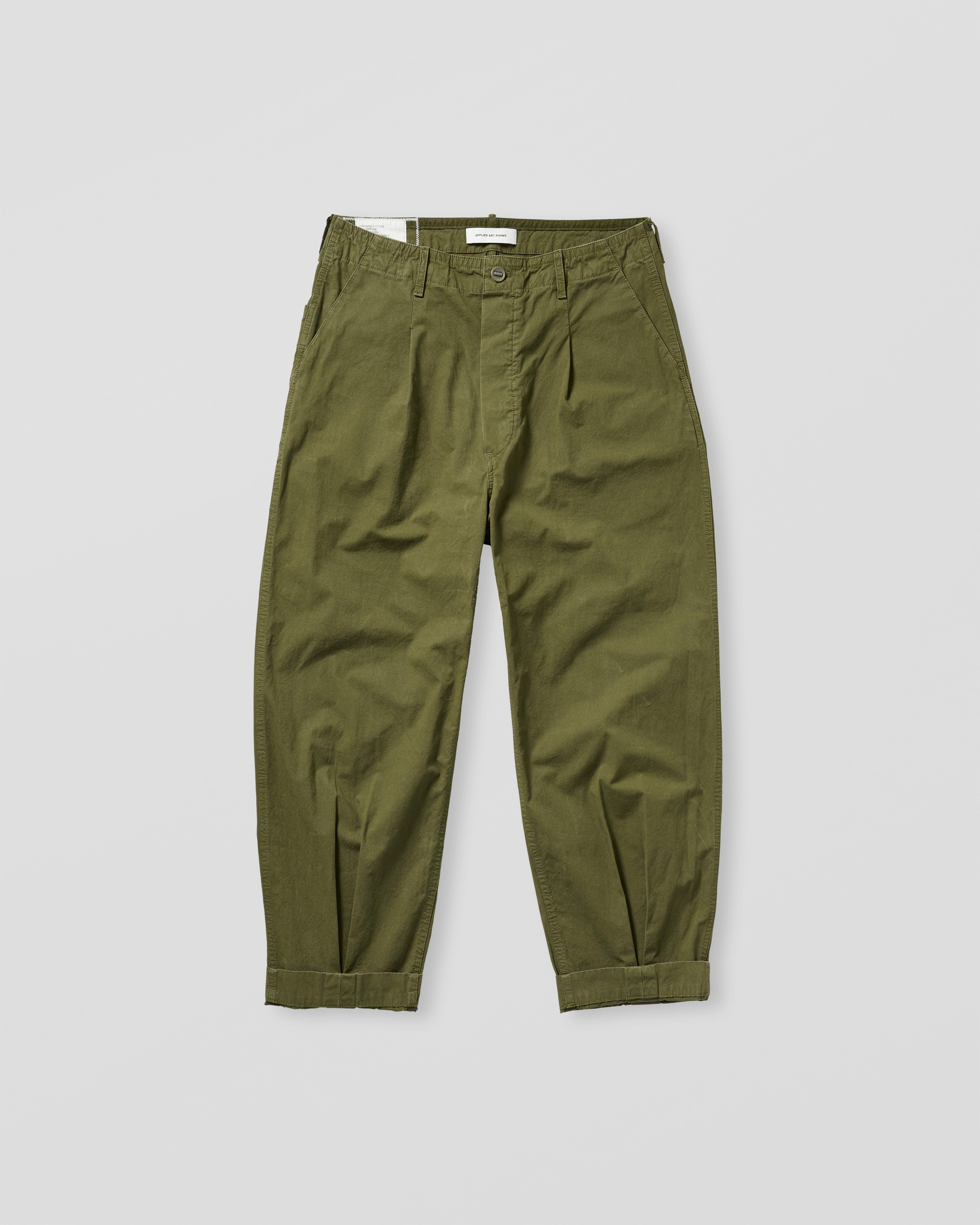 APPLIED ART FORMS DM1-1 Japanese Cargo Military Green