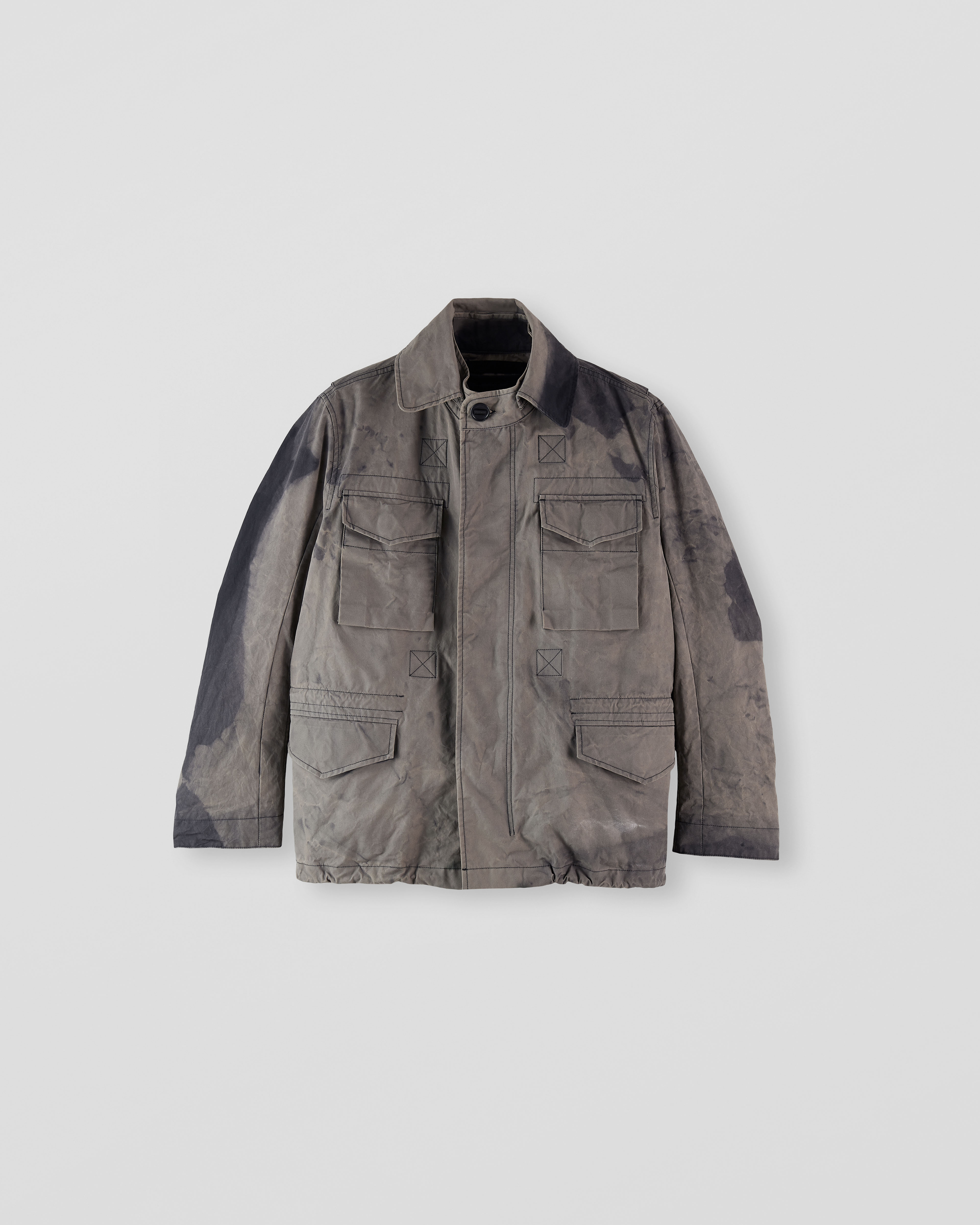 APPLIED ART FORMS CM1-2 Field Jacket Treated Grey