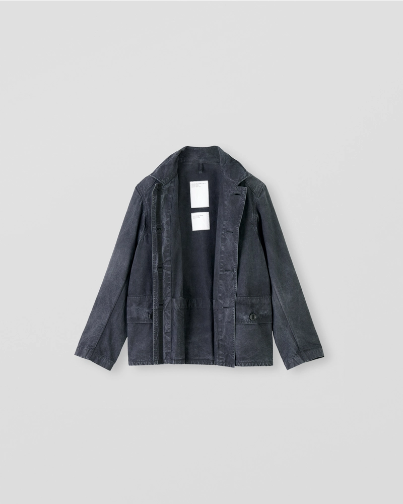 Image of BM1-4 Chore Jacket Washed Charcoal