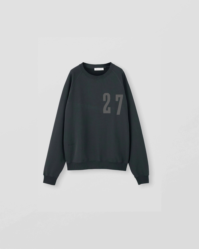 Image of NM1-5 Raglan Sweater Charcoal [27]